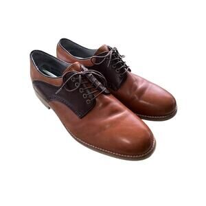 JOHNSTON & MURPHY Ellington Sheepskin MENS OXFORD SHOES SZ 13M